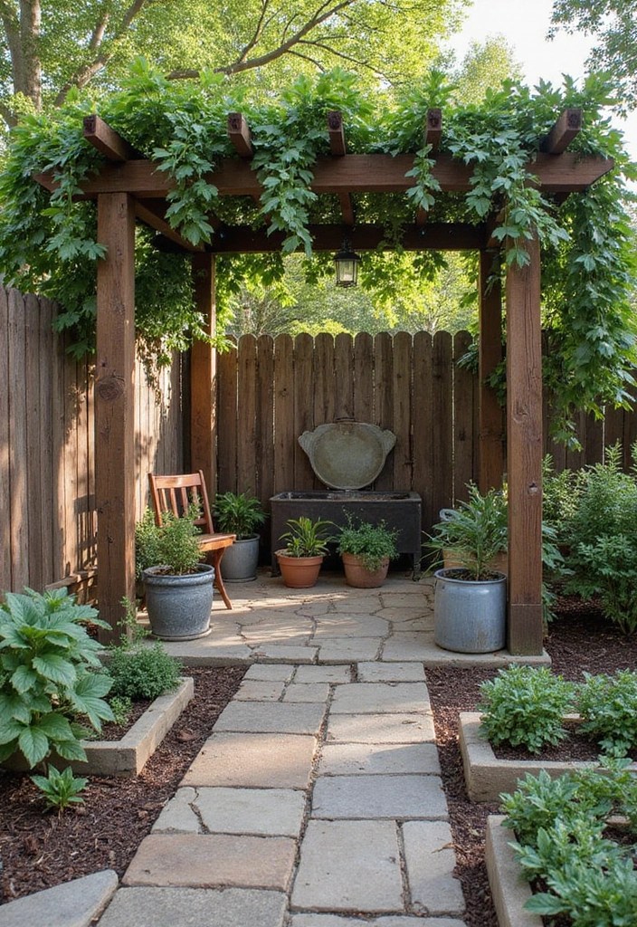 10 Backyard Layout Ideas That Will Transform Your Outdoor Space into a Paradise! - 7. The Rustic Farmhouse Style