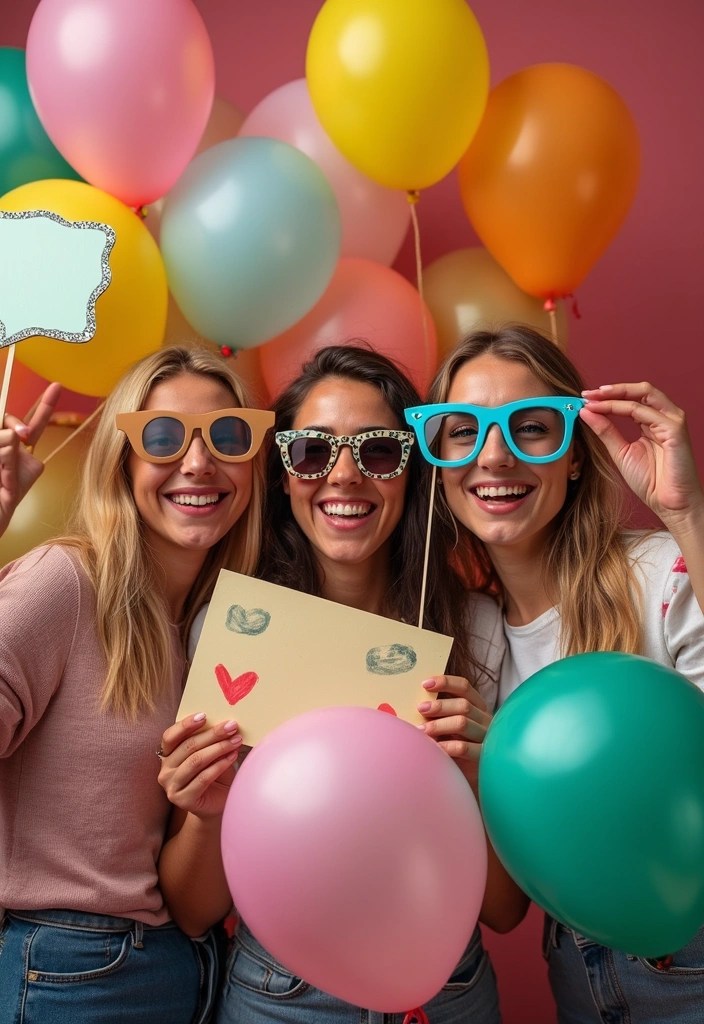 10 Creative DIY Prom Decorations for Home That You Can Make This Weekend! - 2. DIY Photo Booth Props