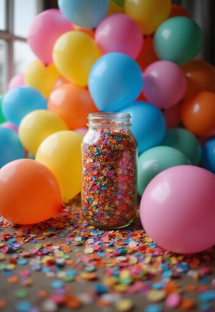10 Creative DIY Prom Decorations for Home That You Can Make This Weekend! - 9. DIY Confetti Balloons