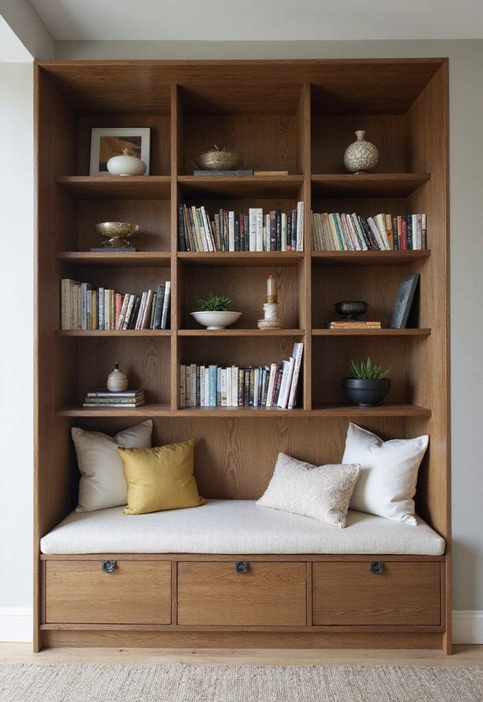 10 Stunning Bookshelf Decor Ideas That Will Transform Your Space (You Won't Believe #5!) - 5. Multi-Functional Furniture