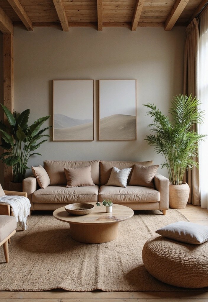 12 Living Room Decor Ideas That'll Make You Want to Stay In Forever! - 10. Earthy Color Palettes