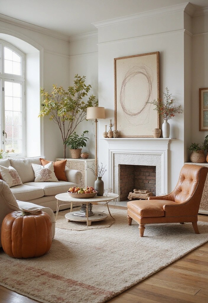 12 Living Room Decor Ideas That'll Make You Want to Stay In Forever! - 12. Seasonal Decor Swaps
