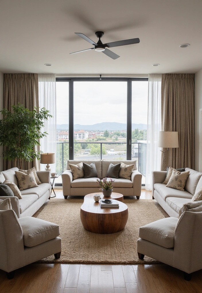 12 Living Room Decor Ideas That'll Make You Want to Stay In Forever! - 4. Arrangements that Flow