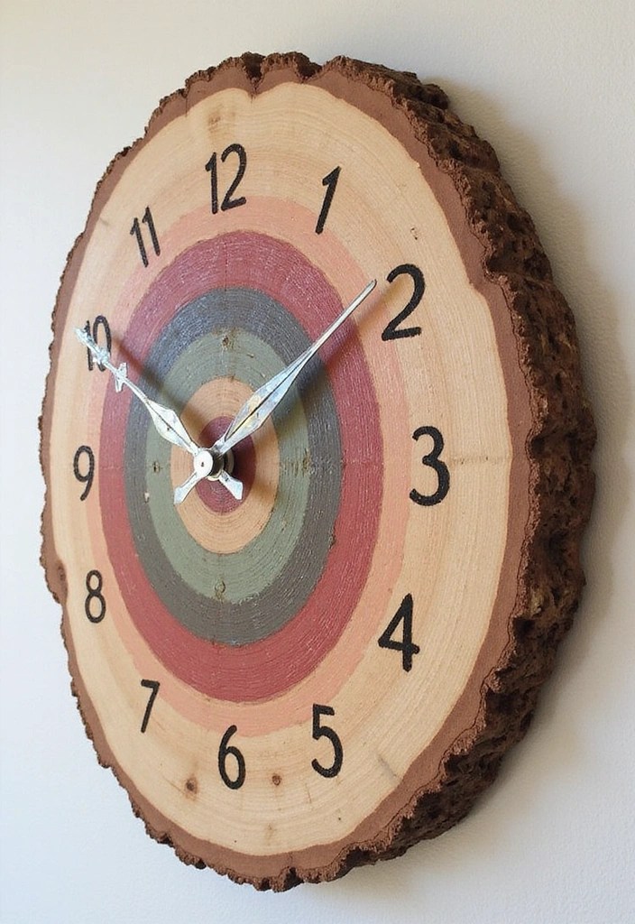 15 Budget-Friendly Aesthetic DIY Decor Ideas That Will Wow Your Guests! - 11. Custom Wall Clock