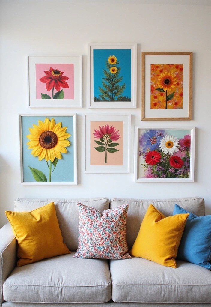 15 Budget-Friendly Living Room Decor Hacks That Look Luxurious (Try #7 Today!) - 5. DIY Art Projects