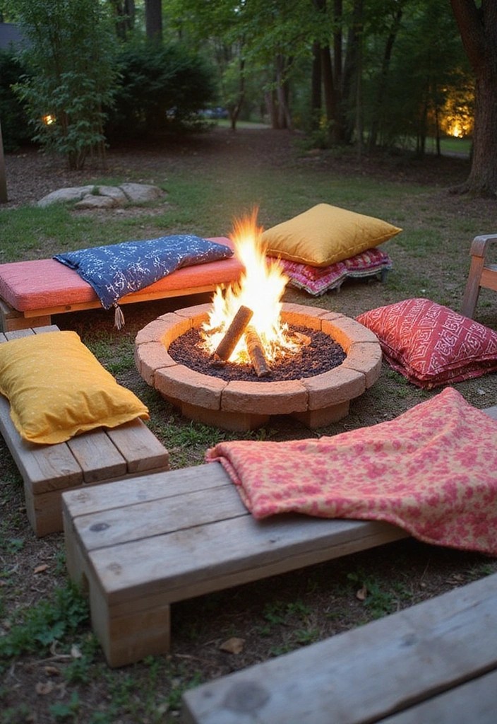15 Creative Fire Pit Ideas for Your Backyard That'll Make You the Neighborhood Hangout Spot! - 4. DIY Pallet Fire Pit