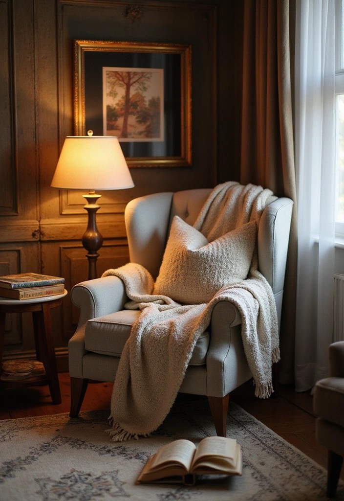 15 DIY Home Aesthetic Projects That Will Transform Your Space Into a Dreamy Oasis! - 2. Cozy Reading Nook