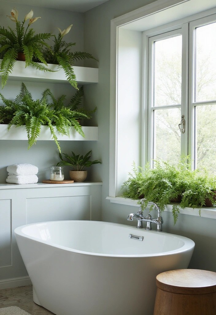 15 Indoor Plants Styling Ideas That Will Transform Your Home into a Lush Paradise! - 5. Bathroom Oasis