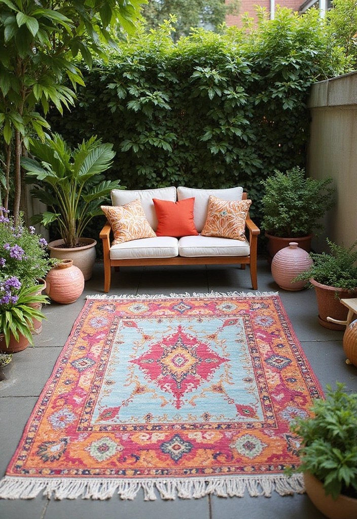15 Must-Have Summer Home Decor Pieces for Your Outdoor Oasis (You Won't Want to Miss #8!) - 3. Stylish Outdoor Rugs