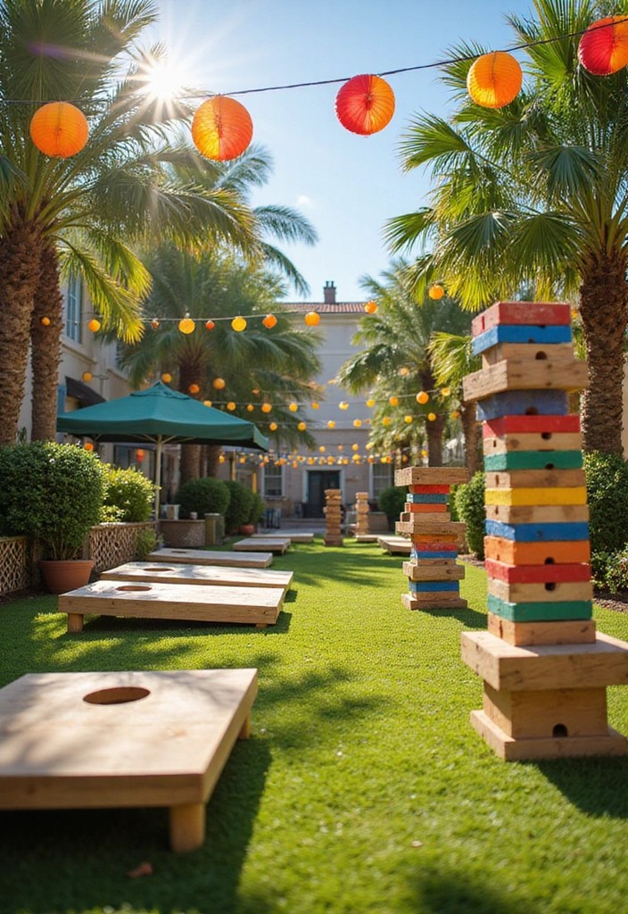 15 Must-Have Summer Home Decor Pieces for Your Outdoor Oasis (You Won't Want to Miss #8!) - 6. Fun Outdoor Games