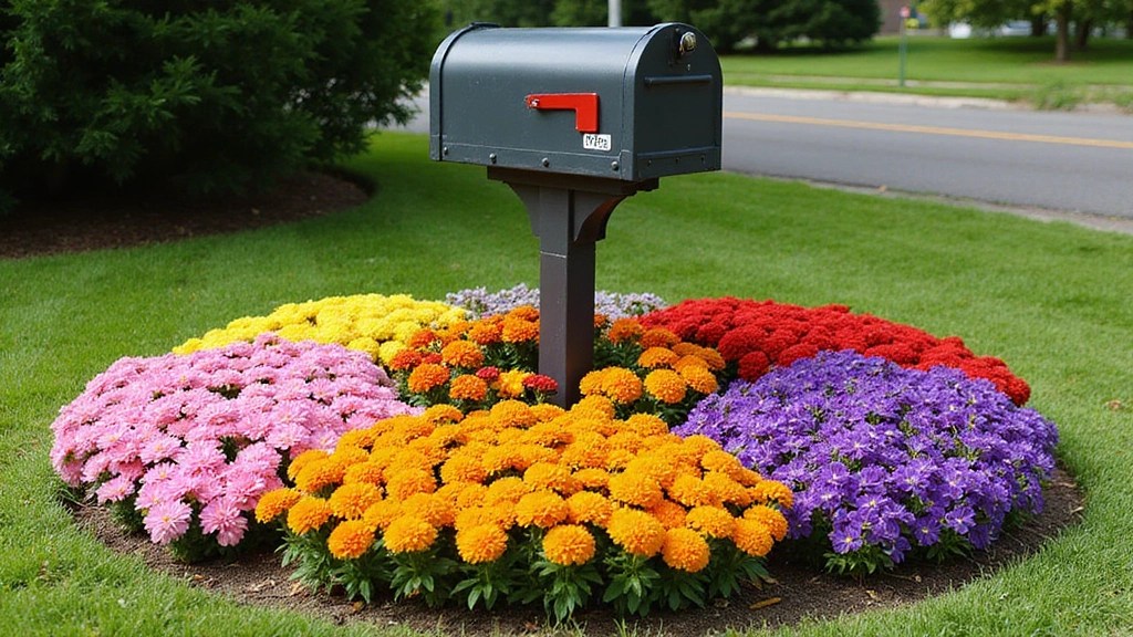 15 Stunning Mailbox Flower Bed Ideas That’ll Transform Your Home’s Curb&nbsp;Appeal!