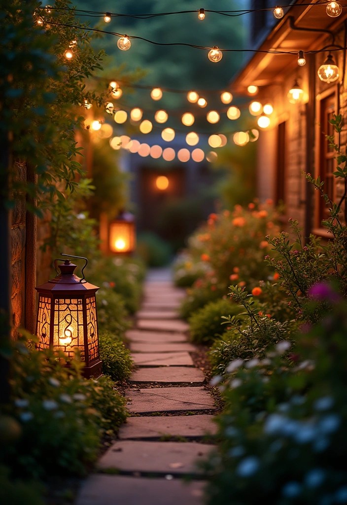 15 Stunning Small Garden Design Ideas to Transform Your Outdoor Space! - 11. Garden Lighting: Illuminate Your Space