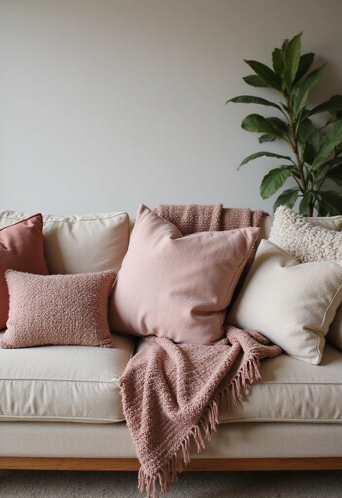 15 Trendy Home Accents You Never Knew You Needed (Until Now)! - 2. Textured Throw Pillows