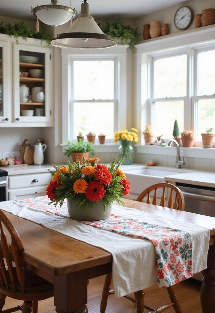 16 Small Kitchen Ideas That Prove Size Doesn't Matter for Style! - 10. Seasonal Decor