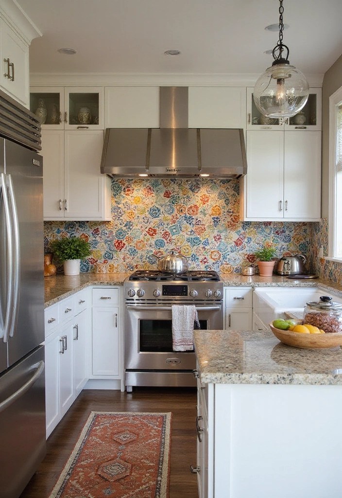 16 Small Kitchen Ideas That Prove Size Doesn't Matter for Style! - 9. Stylish Backsplashes