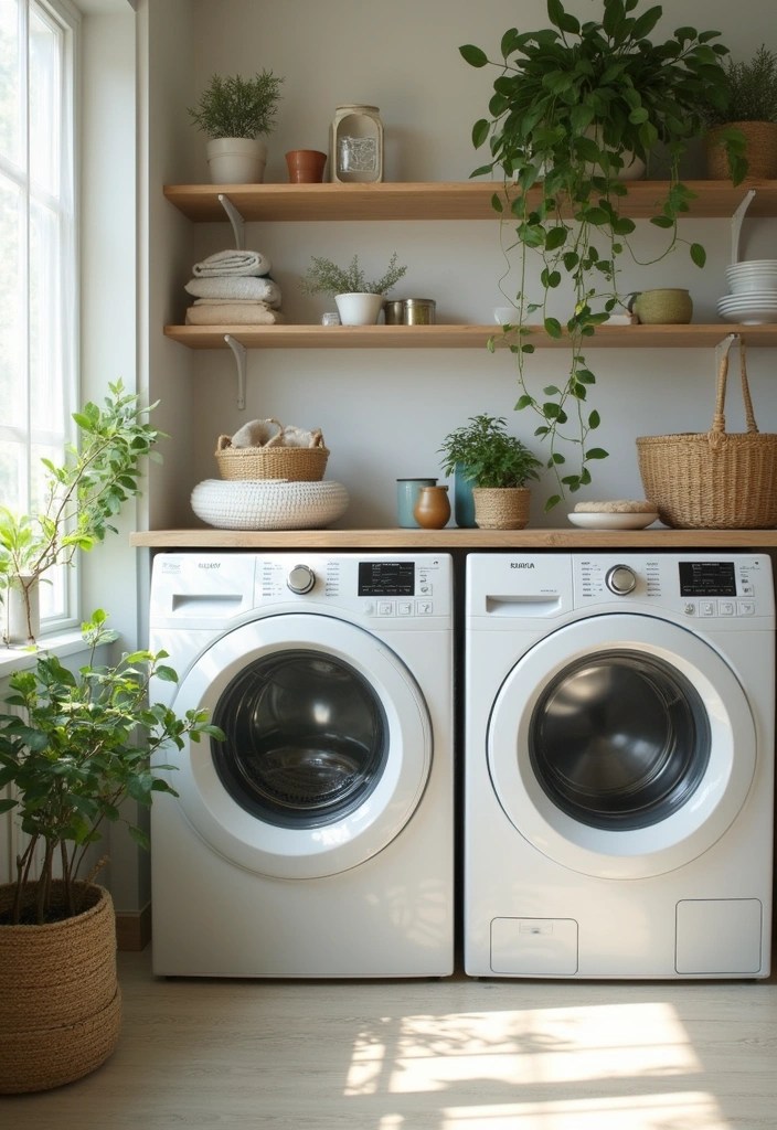 17 Laundry Room Makeovers That'll Actually Make You Want to Do Laundry (#9 Is Like a Spa!) - 17. Eco-Friendly Practices