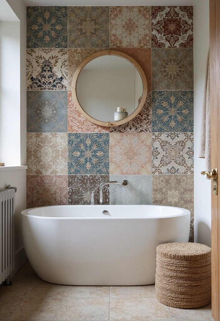 19 Trendy Bathroom Tile Ideas That Will Revamp Your Space (Wait Until You See #10!) - 12. Custom Designs