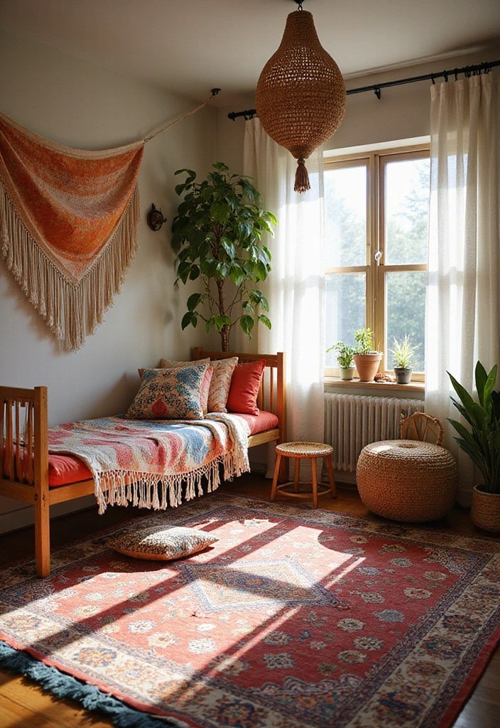 12 Chic Luxury Kids Bedroom Inspirations That Are Out of This World (Wait Until You See #8!) - 3. Bohemian Vibes