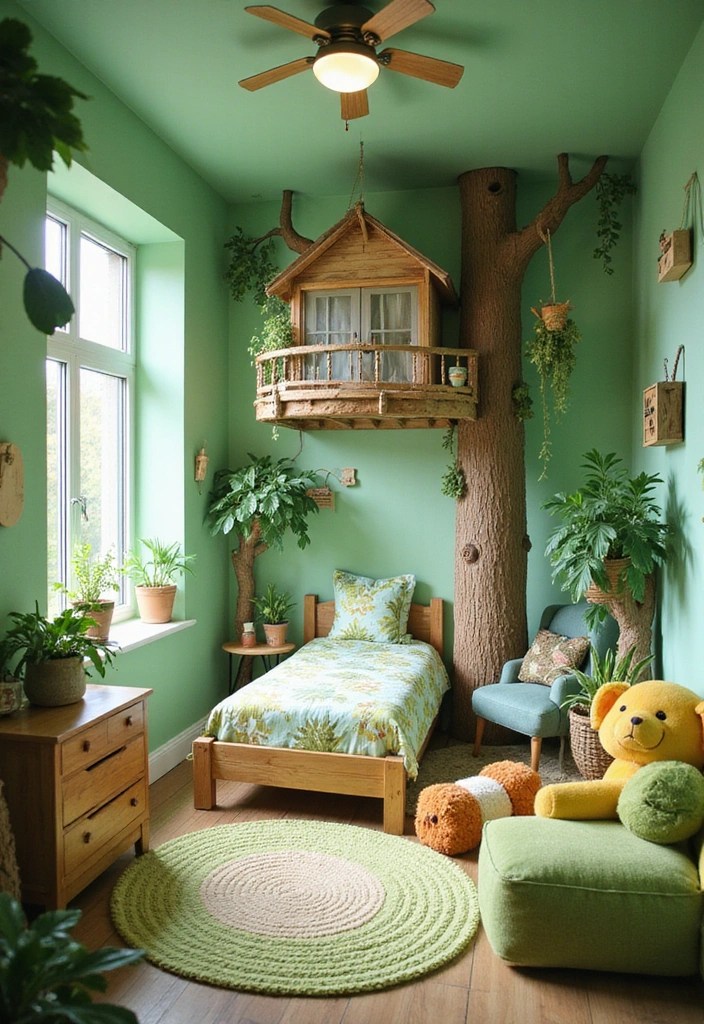12 Chic Luxury Kids Bedroom Inspirations That Are Out of This World (Wait Until You See #8!) - 7. Adventure in the Jungle