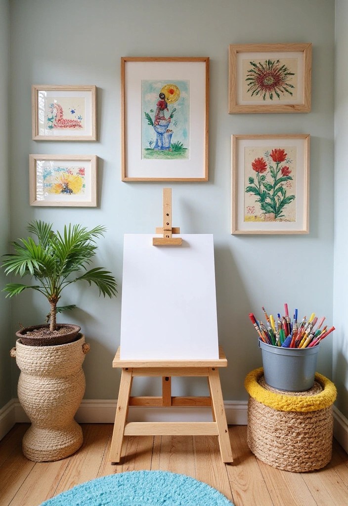 12 Chic Luxury Kids Bedroom Inspirations That Are Out of This World (Wait Until You See #8!) - 9. Artistic Expression