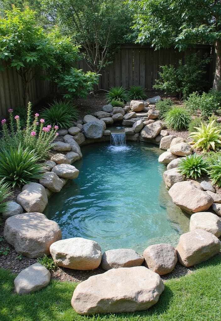 12 Space-Saving Mini Pool Designs Perfect for Small Outdoor Living Areas! - 8. Garden Pool Retreat
