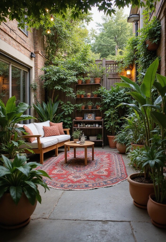 14 Boho Plants Decor Inspo Ideas That Will Make Your Heart Skip a Beat! - 12. Outdoor Boho Garden