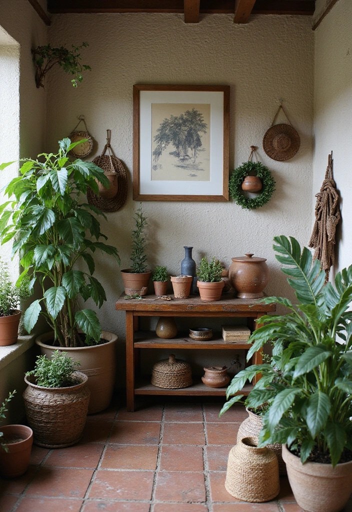 14 Boho Plants Decor Inspo Ideas That Will Make Your Heart Skip a Beat! - 8. Vintage Finds