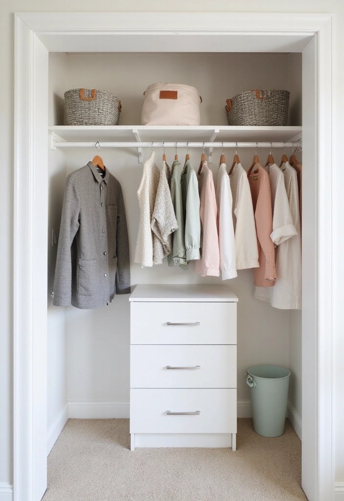 14 Closet Makeover Transformations That Will Inspire You to Start Today! - 1. The Minimalist Marvel