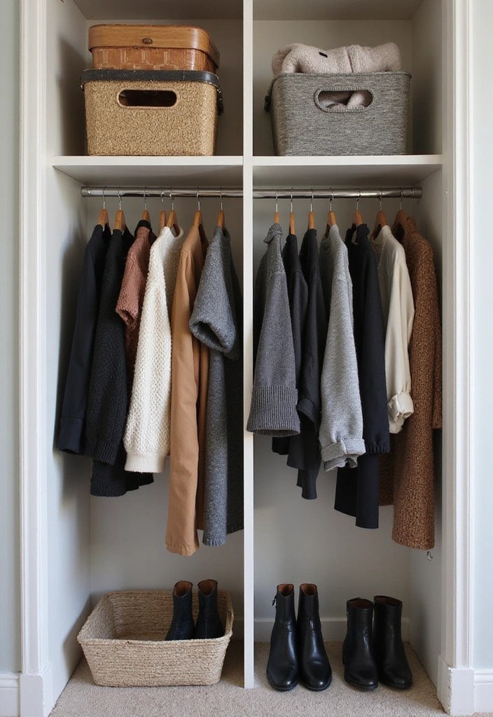 14 Closet Makeover Transformations That Will Inspire You to Start Today! - 6. The Seasonal Switch-Up