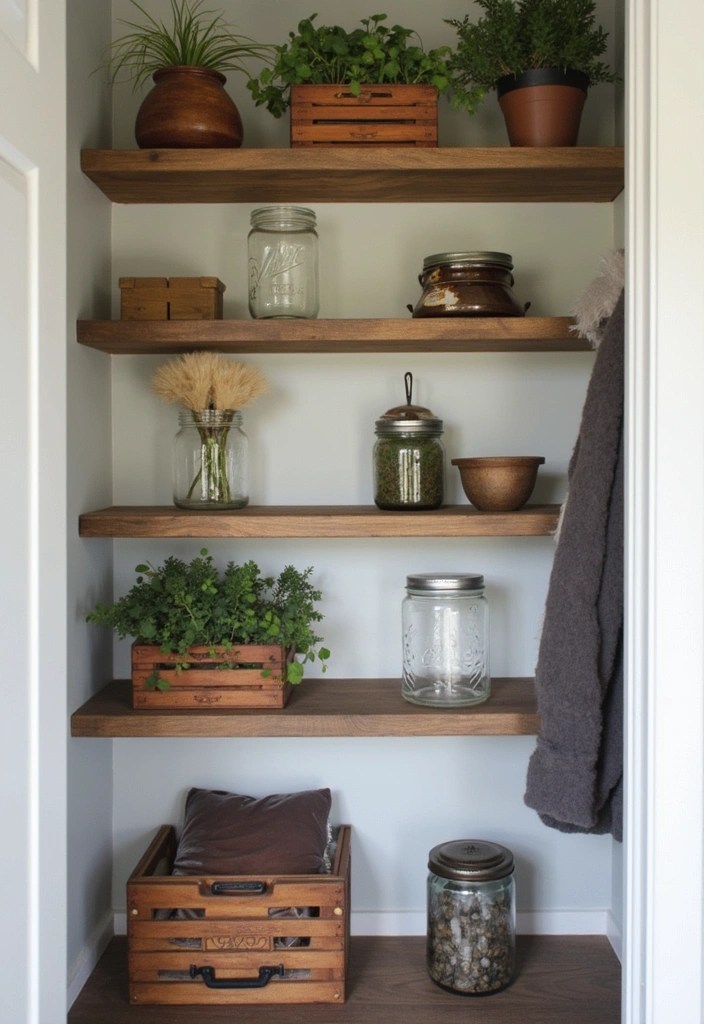 14 Closet Makeover Transformations That Will Inspire You to Start Today! - 7. The DIY Rustic Charm