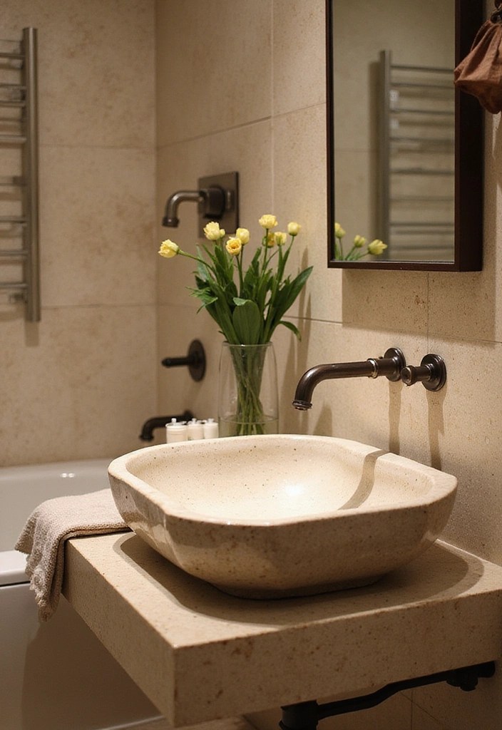 14 Modern Small Bathroom Ideas That Prove Less Is More (Wait Until You See #4!) - 11. Unique Sink Designs