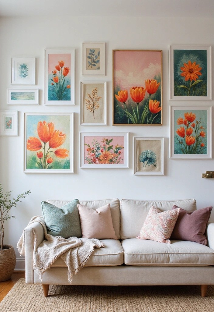 15 Budget-Friendly Living Room Decor Hacks That'll Transform Your Space (Number 12 Will Shock You!) - 2. DIY Wall Art