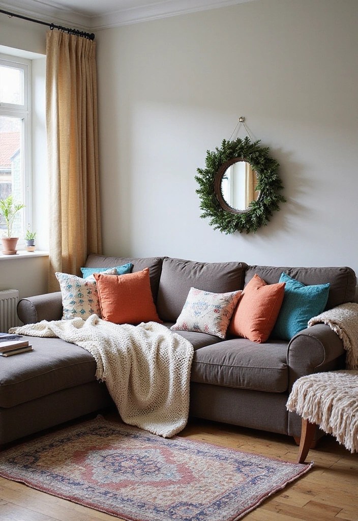 15 Budget-Friendly Living Room Decor Hacks That'll Transform Your Space (Number 12 Will Shock You!) - 5. Cozy Textiles