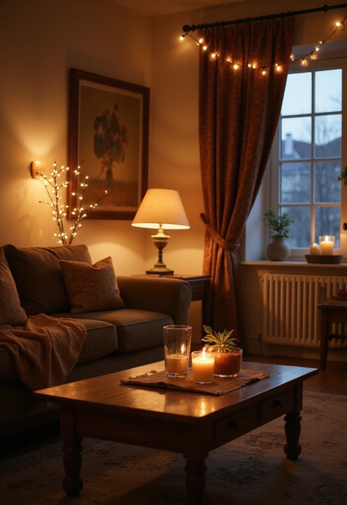 15 Budget-Friendly Living Room Decor Hacks That'll Transform Your Space (Number 12 Will Shock You!) - 7. Light It Up