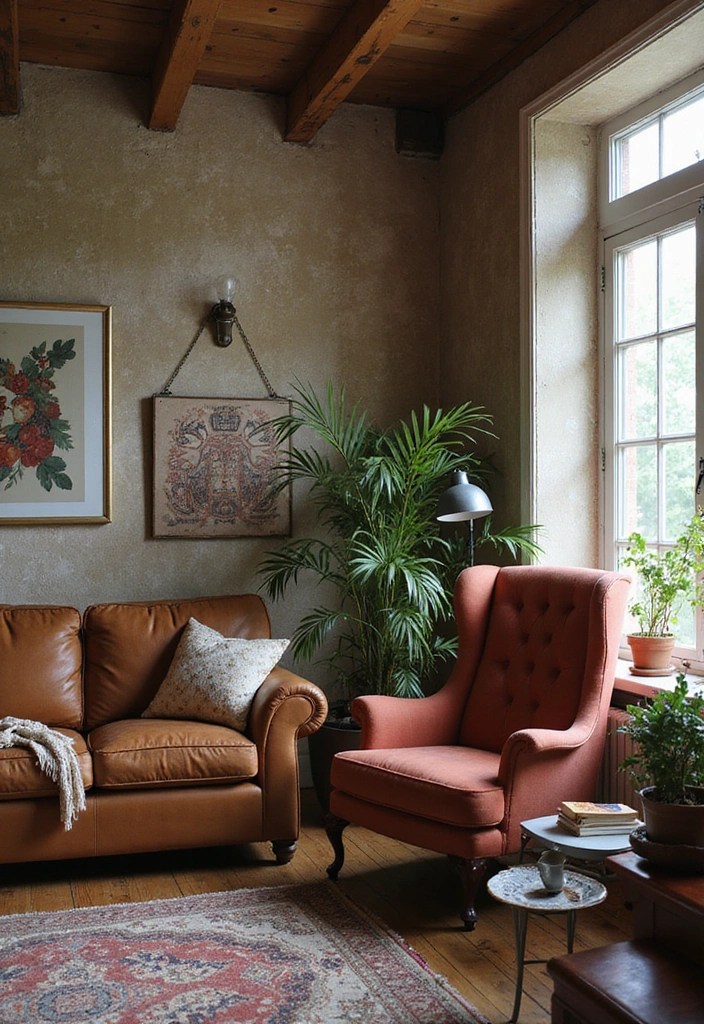 15 Cozy Living Room Inspo Ideas That Will Transform Your Space Instantly! - 12. Vintage Finds