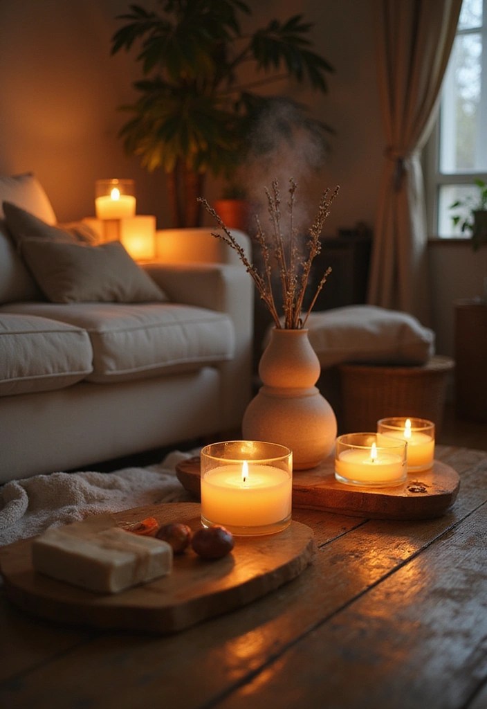 15 Cozy Living Room Inspo Ideas That Will Transform Your Space Instantly! - 14. Warm Scents