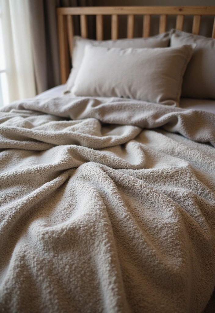 15 Stunning Bedding Inspo Ideas That Will Transform Your Bedroom Overnight! - 15. Accent Your Bedding with Blankets