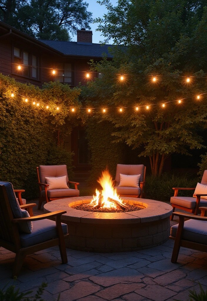 15 Stunning Home Additions for the Back of your House That’ll Transform Your Outdoor Living Space! - 3. Cozy Fire Pit Lounges