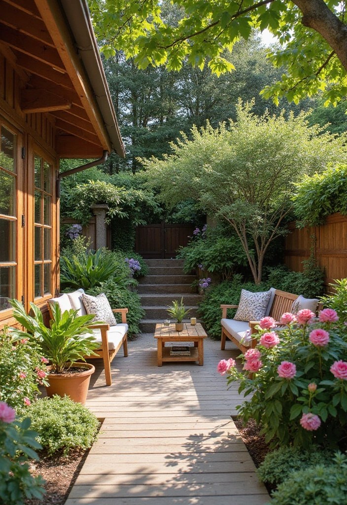 15 Stunning Home Additions for the Back of your House That’ll Transform Your Outdoor Living Space! - 4. Lush Garden Decks