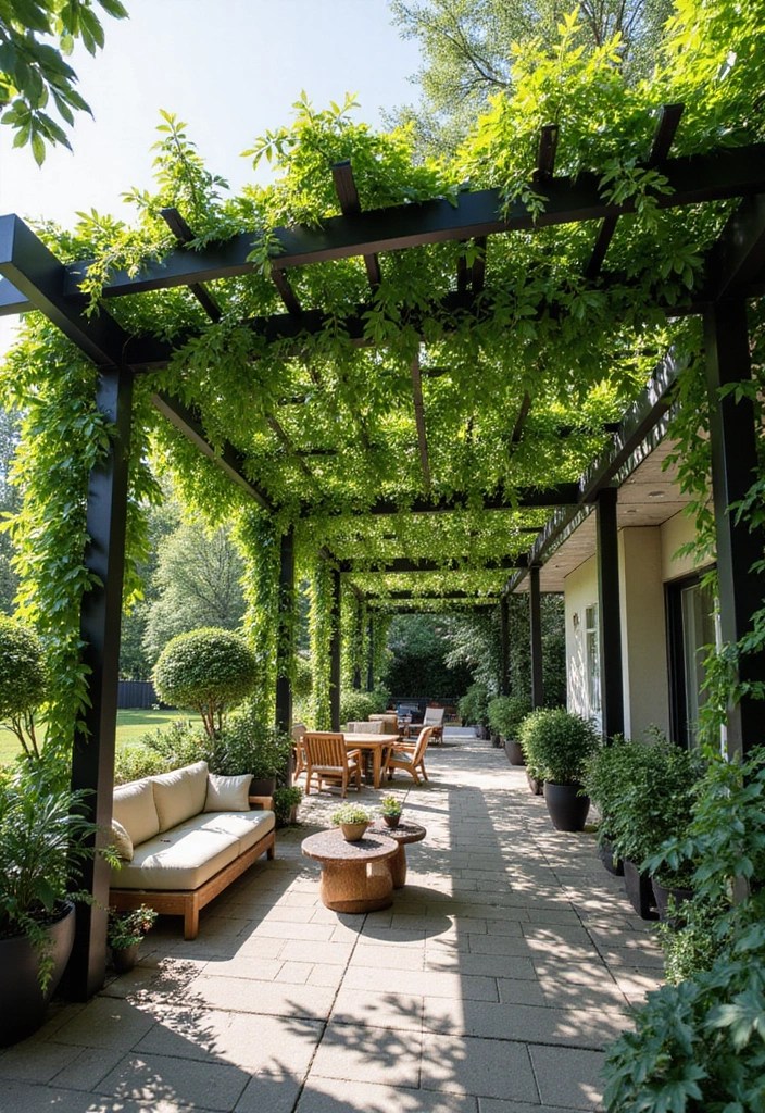 15 Stunning Home Additions for the Back of your House That’ll Transform Your Outdoor Living Space! - 5. Chic Pergolas for Shade