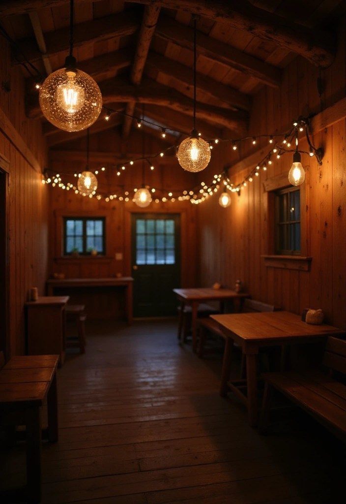 15 Stunning Small Barndo Decor Ideas That'll Make Your Friends Green with Envy! - 6. Soft Ambient Lighting