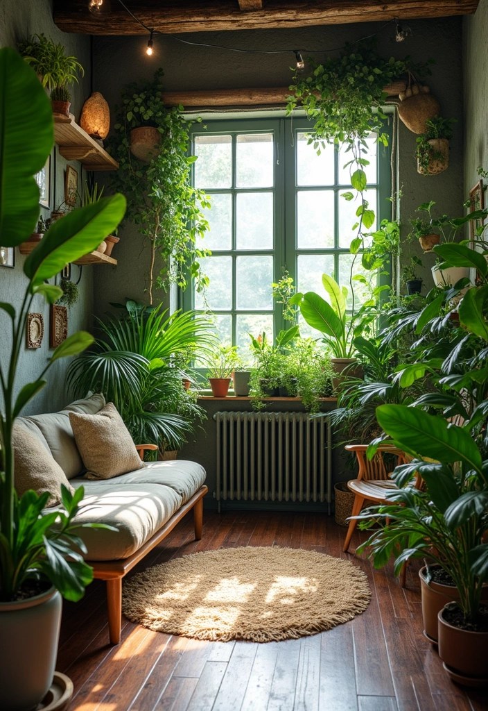 15 Trendy Aesthetic Room Ideas That Make You Want to Redecorate Immediately! - 14. Urban Jungle