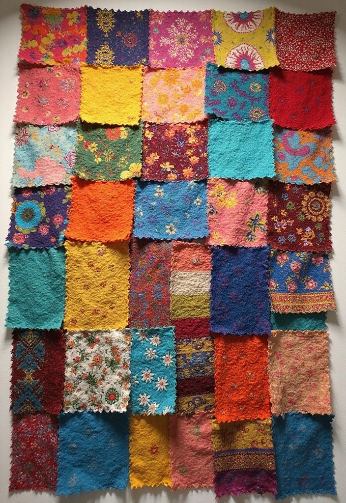 15 Trendy Home Aesthetic DIY Ideas That Won't Break the Bank (Check Out #10!) - 10. Fabric Wall Art