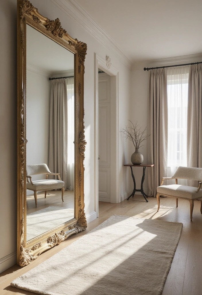 16 Entryway Ideas That'll Make a Stunning First Impression (Your Guests Won't Want to Leave!) - 3. Maximize with Mirrors