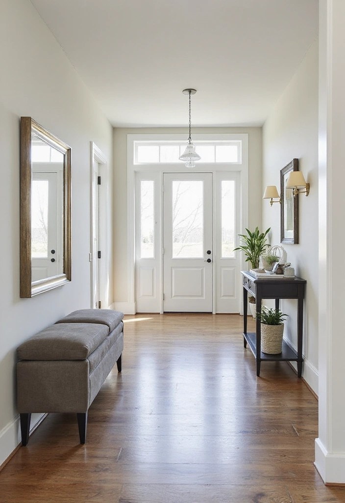 16 Entryway Ideas That'll Make a Stunning First Impression (Your Guests Won't Want to Leave!) - 7. Use Multi-Functional Furniture