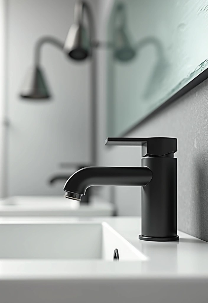 16 Minimalist Bathroom Decor Tips for Apartments That Embrace Simplicity! - 2. Select Simple Fixtures