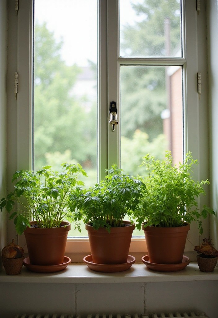 16 Modern Plant Decor Ideas That Will Elevate Your Space Instantly (#11 Is a Game Changer!) - 10. Kitchen Herb Gardens