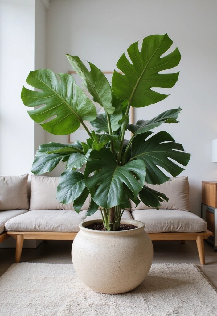 16 Modern Plant Decor Ideas That Will Elevate Your Space Instantly (#11 Is a Game Changer!) - 4. Statement Floor Plants