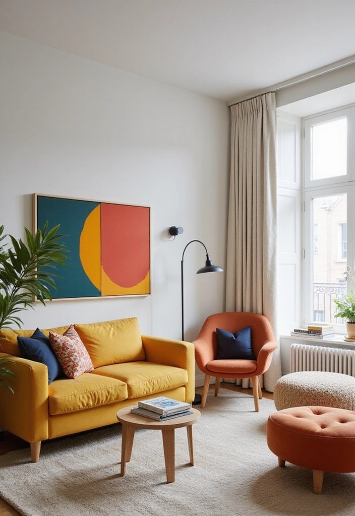 19 Minimalist Apartment Decorating Ideas That Will Simplify Your Life (Get Inspired by #7!) - 17. Smart Use of Color