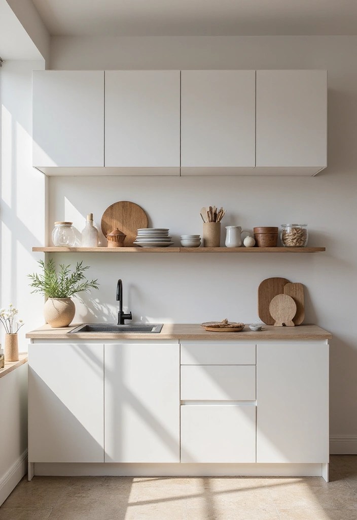 19 Minimalist Apartment Decorating Ideas That Will Simplify Your Life (Get Inspired by #7!) - 18. Minimalist Kitchen Design